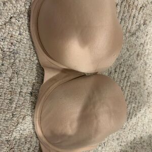Aerie Nude Strapless Bra